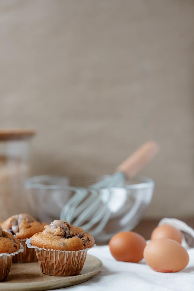 Recette muffin aux pepites de chocolat